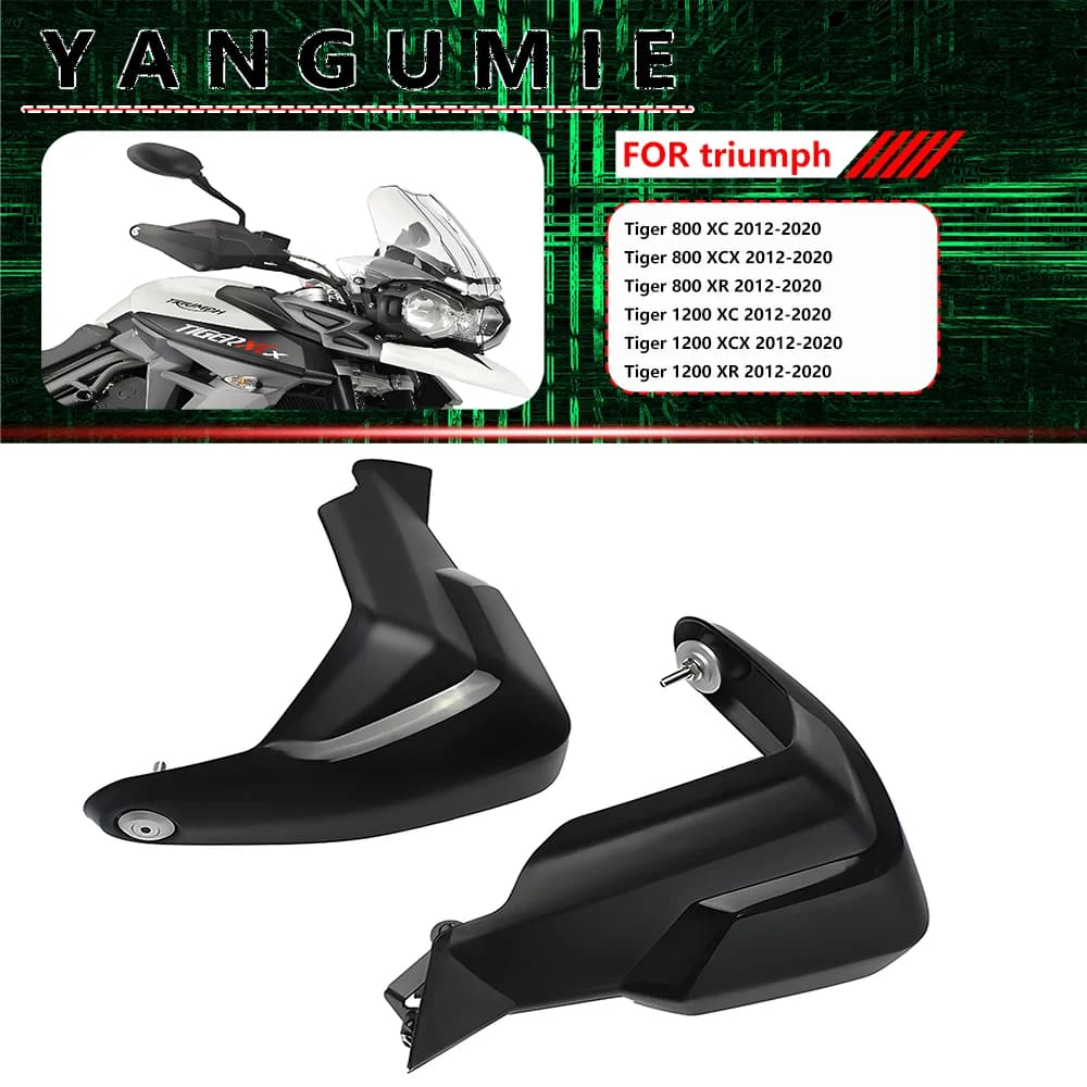 Windproof Handguard Cover For Tiger 800XC/XR/XCX 1200 XC/XR/XCX 2012-2020, Motorcycle All-Weather Hand Protector Parts