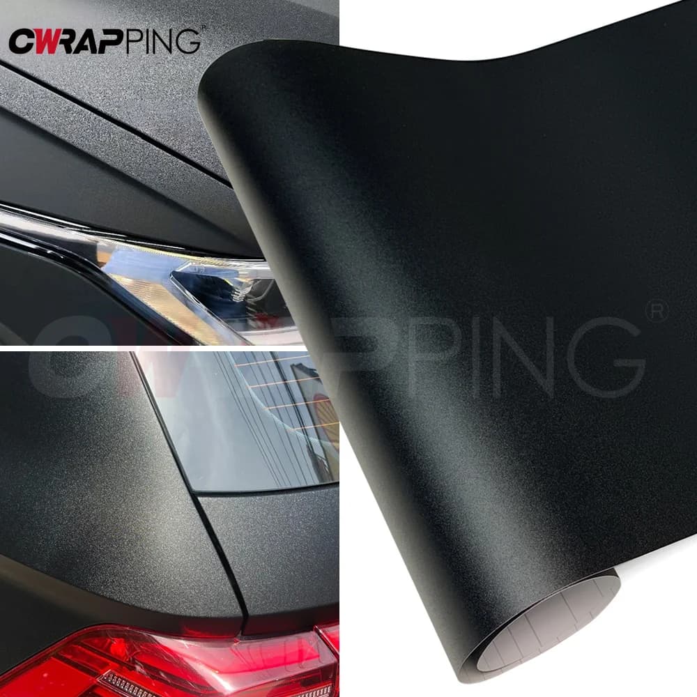 Adesivi per motociclette con pellicola per auto grigio scuro opaco per rivestimento del corpo in lamina per auto Accessori per esterni per auto Decorazione del veicolo