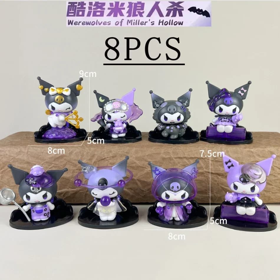 2026 Sanrio Kuromi Blind Box Lupo mannaro kill Series Action Figures Dolls Anime Figures Surprise bag Cute model Fan collection Toy