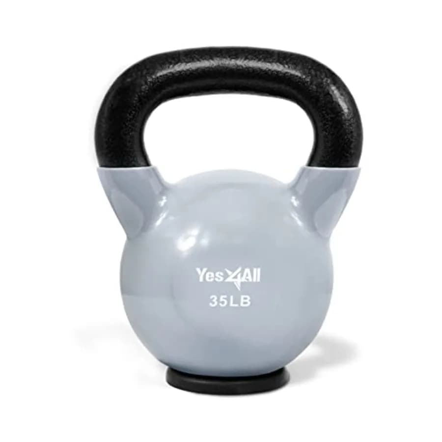 Kettlebells Rubber Base Kettlebell Set for Women Strength Training Kettlebells Weights 10-65 lbs Black Durable Rubber Coating N