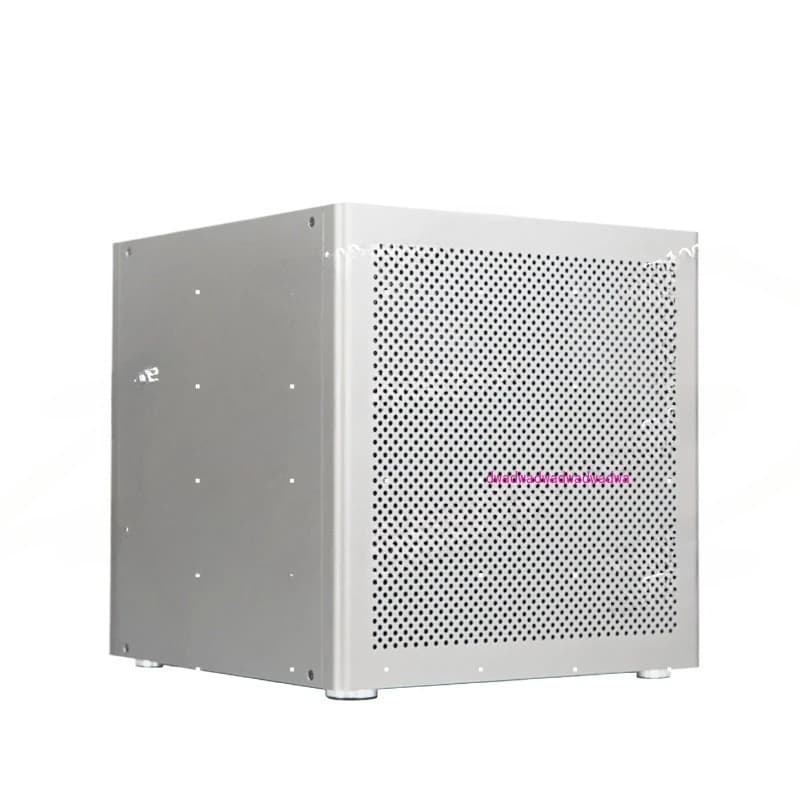 Chassis NAS a 6 dischi ATX con alimentatore di grandi dimensioni, MATX, PCIe full-height, nero, servizio di archiviazione file Synology AIO