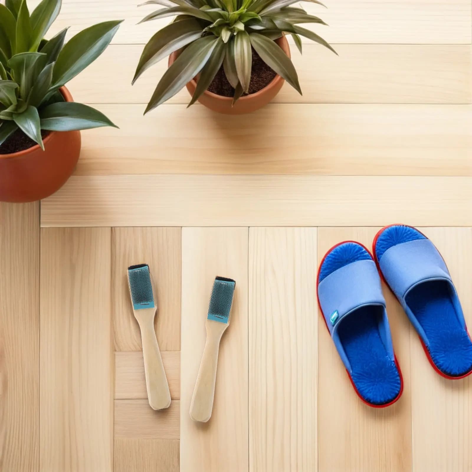 Set di 3 spazzole per scarpe da ballo con manico in legno duro e setole in filo metallico, strumento multifunzionale per la pulizia di calzature con suola morbida o rigida