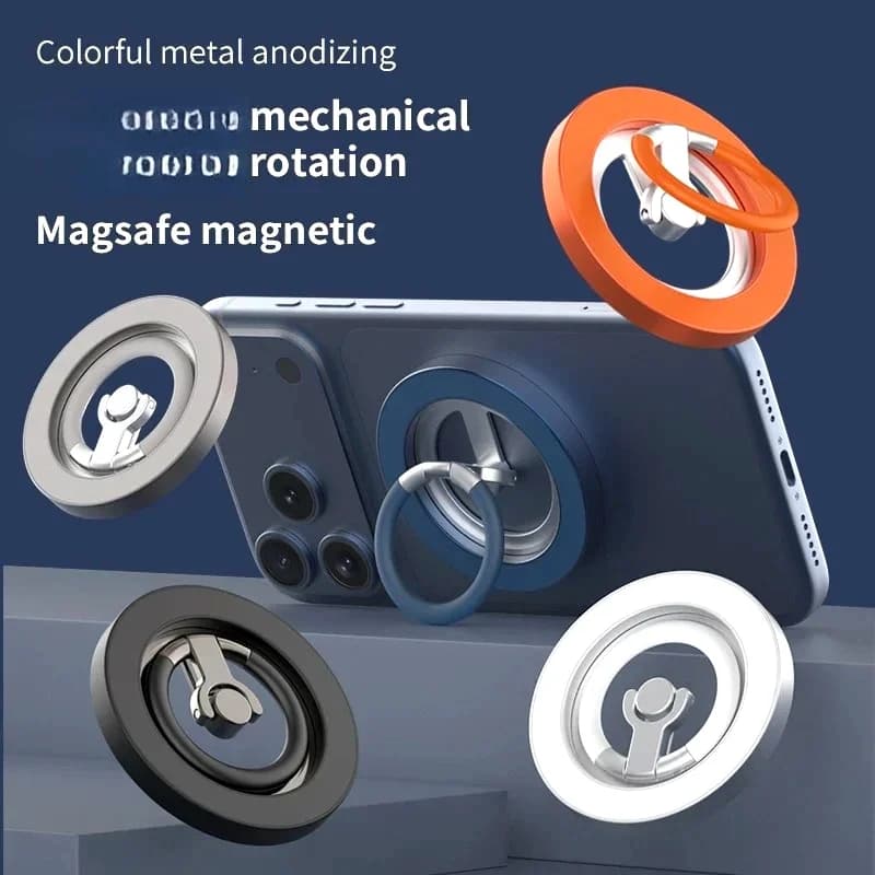2026 New Double Sided Magnetic Phone Stand For MagSafe - Strong Magnet, Folding Holder For IPhone Android Accesories phone holder phone holder car iphone accessories phone stand