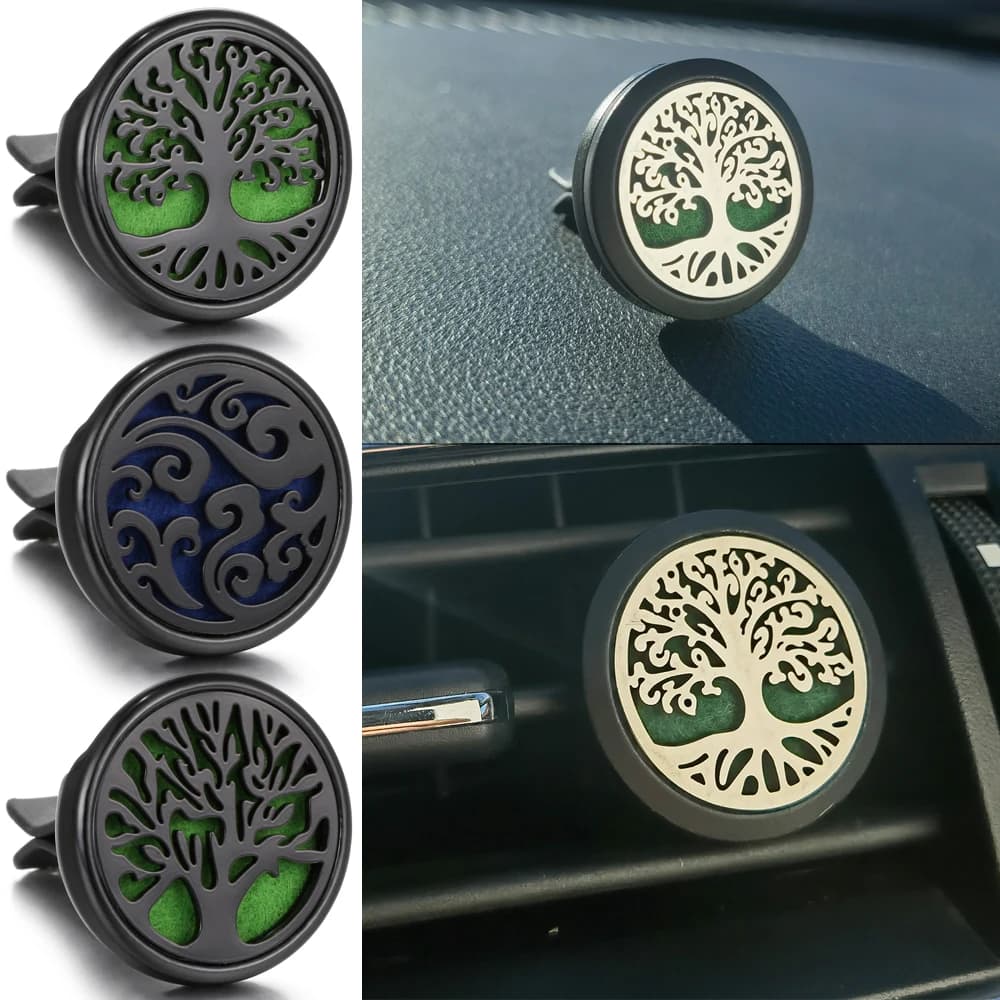 Deodorant for Auto Rechargeable, Perfume Diffuser for Ventilation Bushes, Aromatherapy Accessories in Auto