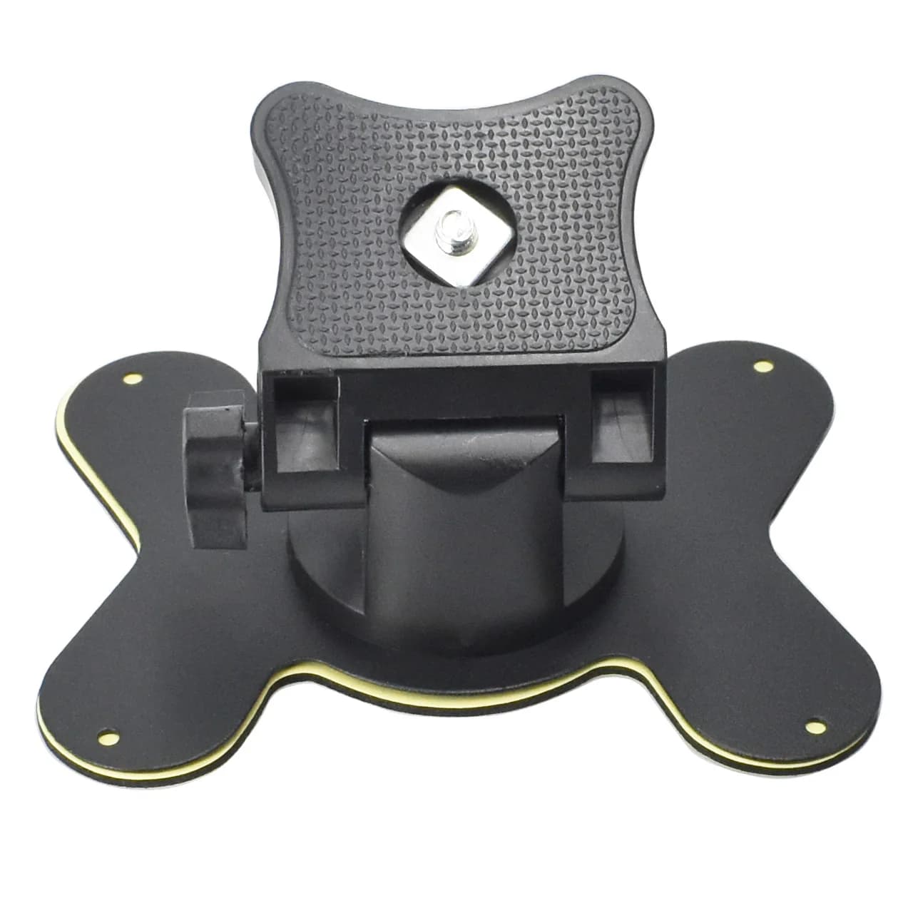 Mounting bracket for vehicle dashboard with double-sided adhesive for 7-inch monitor for car and backup camera system