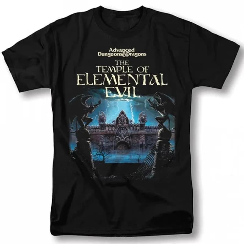 Pattern short sleeved shirt summer dragon and dungeon shirt pattern classic retro Vntg pattern design T-shirt