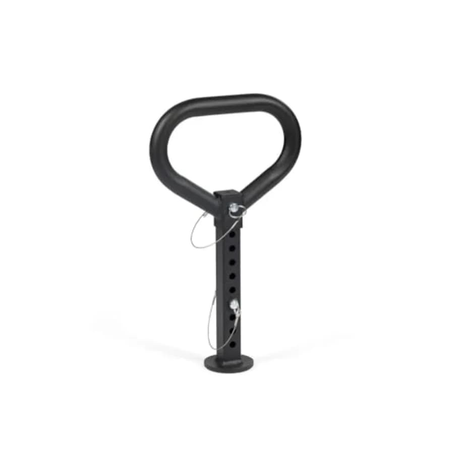 Kettlebell Caricabile per Allenamento di Forza, Costruzione in Acciaio, Finitura Nera, Design Durevole e Stabile