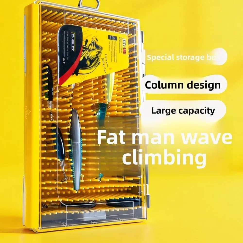 EDGE Flex Crankbait Box Design Flexible Measuring 3700 Waterproof Equipment Container Waterproof 3700 Box for Swimbaits