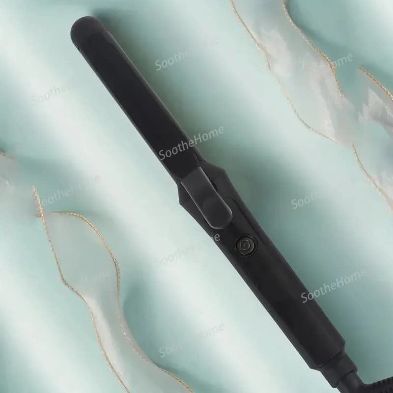 Ferro da stiro per capelli Ferro arricciacapelli Ferro arricciacapelli Bigodino per capelli a forma di 25 mm Ioni negativi Generazione di energia non distruttiva Bigodino per capelli