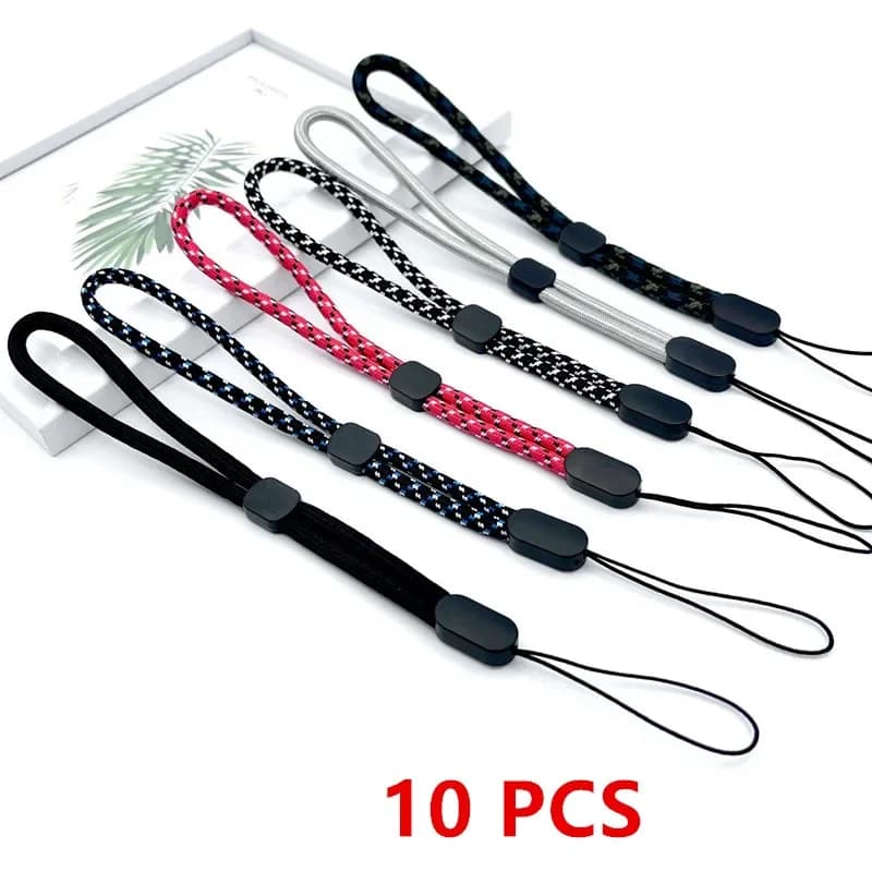 10pcs Adjustable Wrist Strap Hand Lanyard For iPhone Phone Accessorie micro Camera GoPro USB Flash Drives Keys ID Card