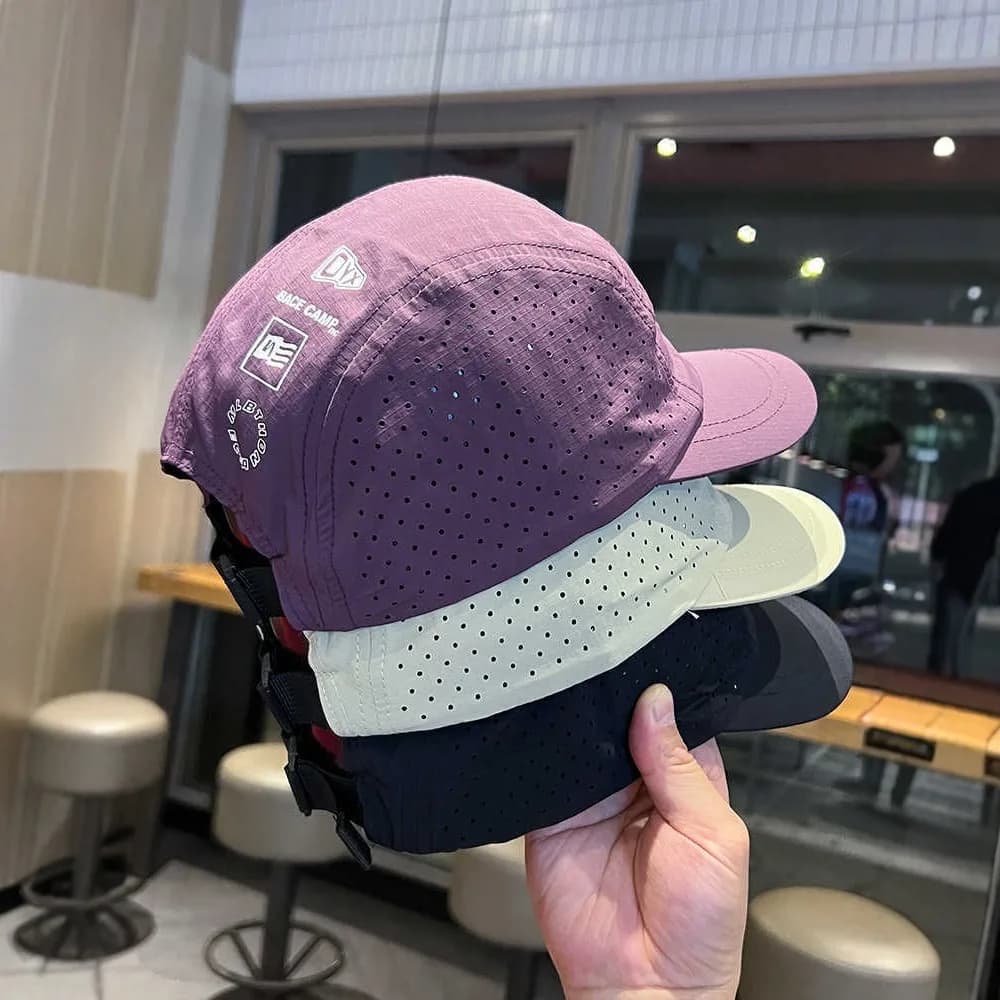 Quick-Dry Baseball Cap for Women Running Cap Breathable Mesh Baseball Hat Men Outdoor Sports Cap