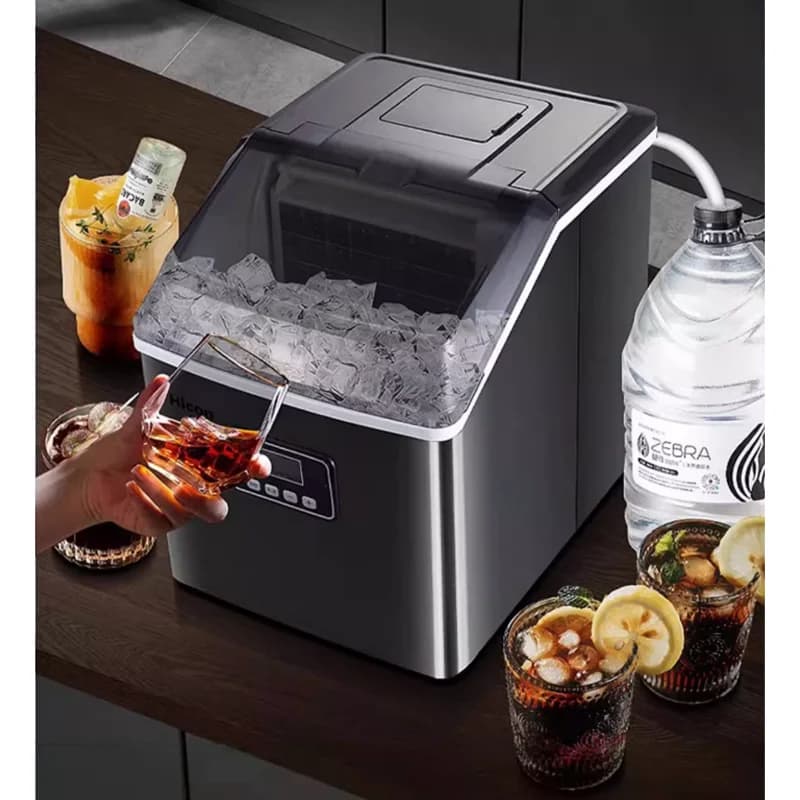 Commercial Electric Ice Maker Machine High-yield Square Ice Making Machine For Big Bar Coffee Shop Ice Maker