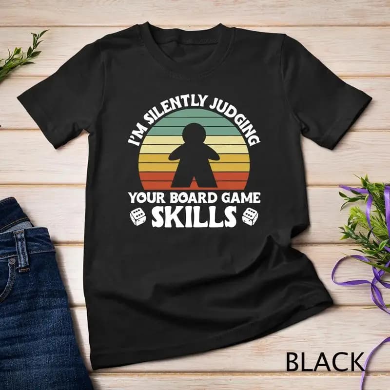 Game Night T-shirt unisex per amanti dei giochi da tavolo divertenti per adulti