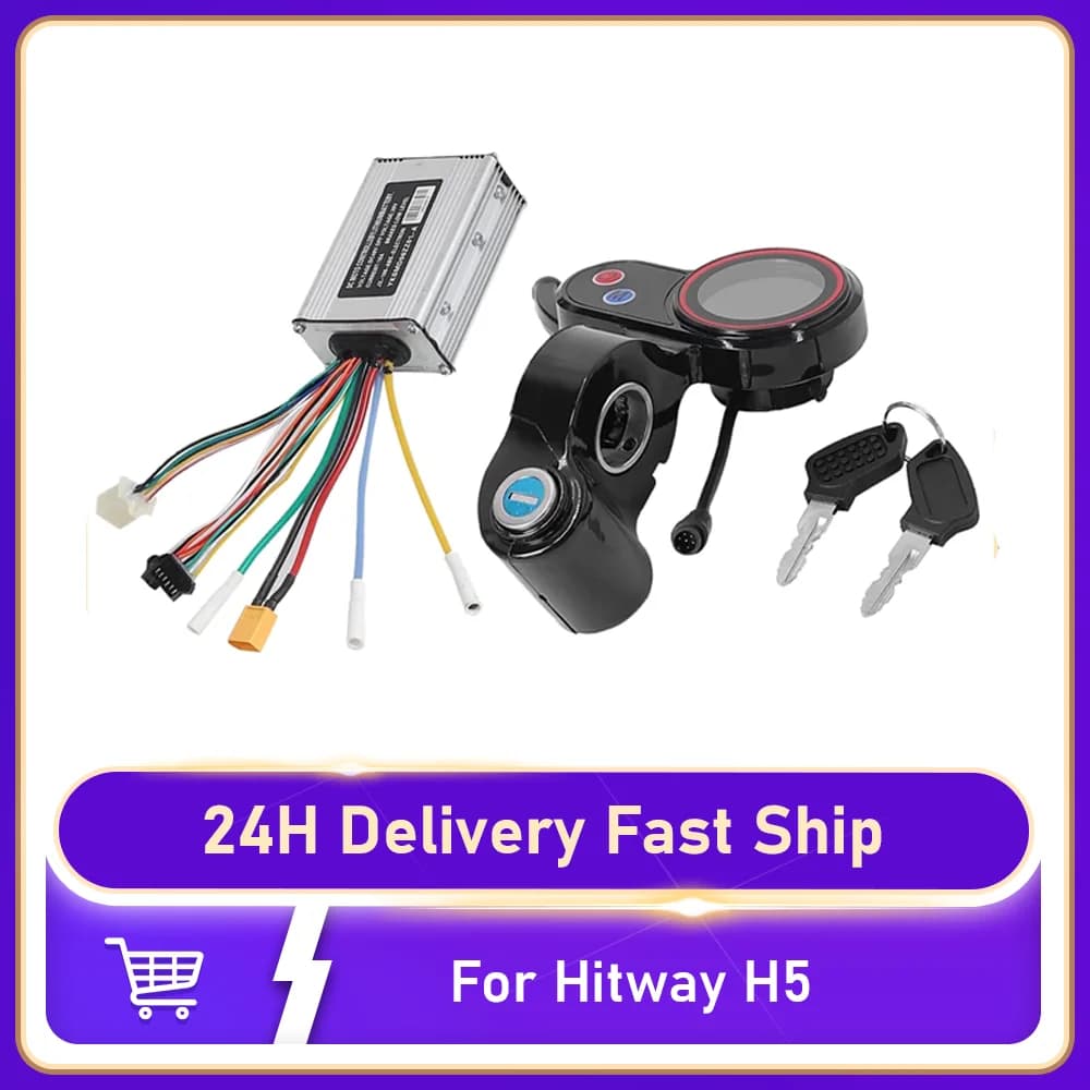 Display LCD e Controller per Monopattino Elettrico Hitway H5 - Ricambio Pannello Display LCD e Scheda Madre
