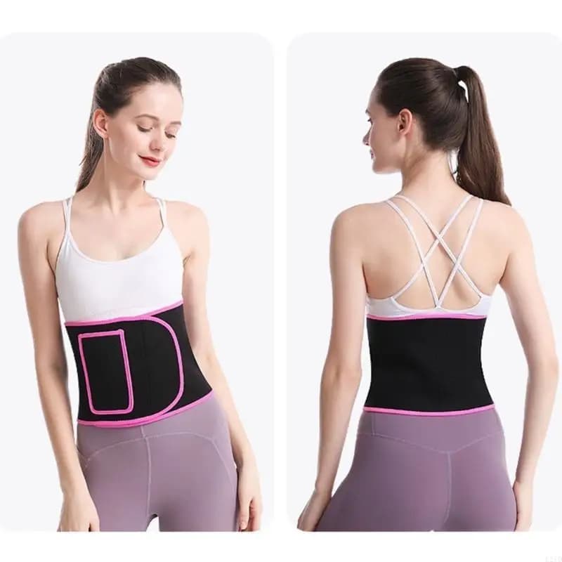 Sports Sweatband Fitness Slimming Belt for Running Fat Burning Yoga Waist Restraint Belt Enhances Comfort and Support