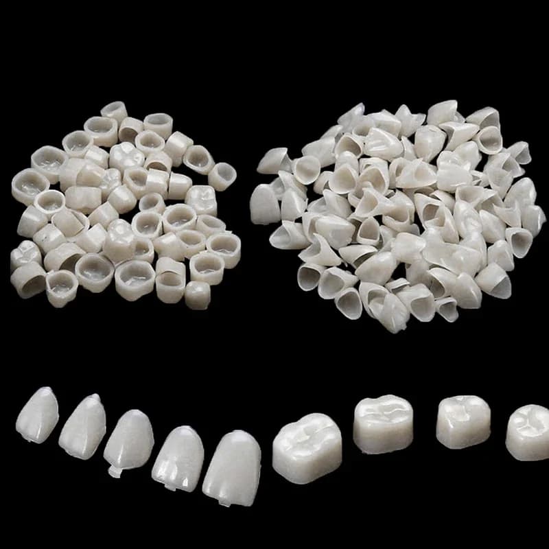 Confezione Casuale Nuovo Materiale per Corone Dentali Provvisorie per Denti Anteriori + Molari, Protezione Gengivale e Stabilità C854