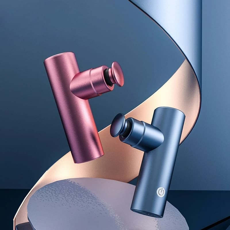 Nuova Mini Pistola Massaggiante a Vibrazione Portatile per Donne, Massaggiatore Elettrico per Rilassamento Muscolare, Vibratore Fitness