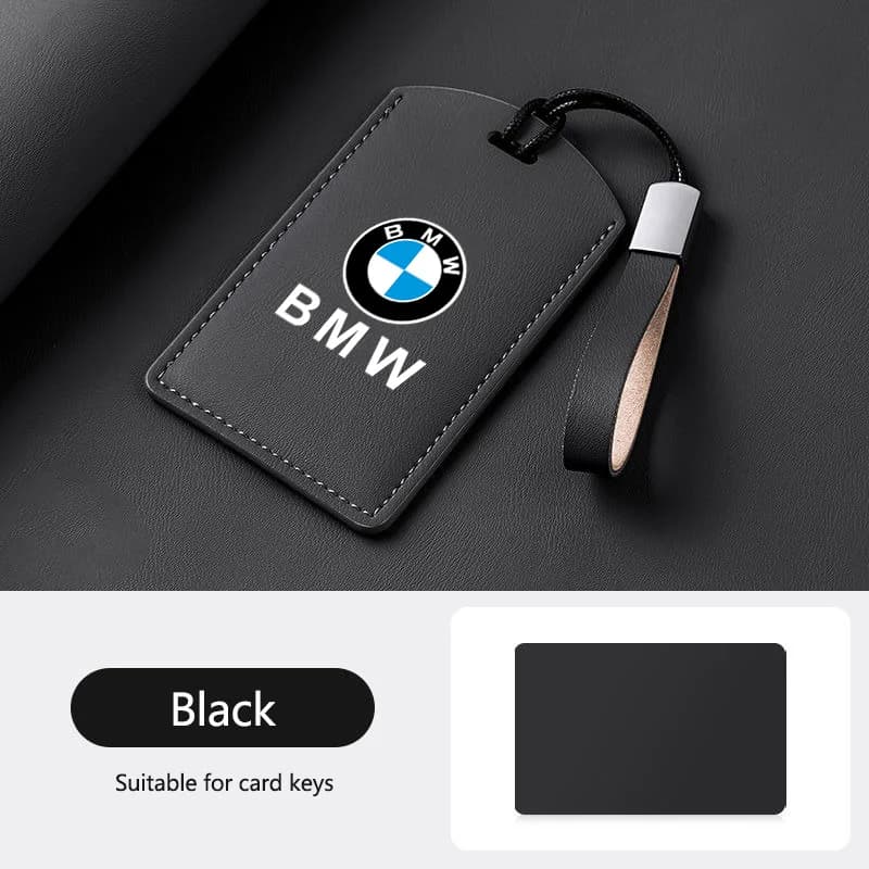 High Quality Leather Car Smart NFC Card Key Case Cover Shell For BMW M M3 M5 M4 Series X1 X3 X5 X6 X7 535le Keychain Accessories