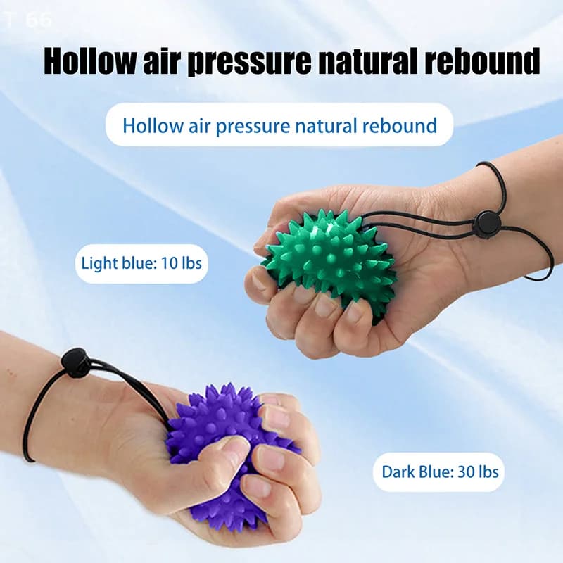 Outdoor Massage Ball Tactile Ball Tactile Relaxing Hands and Feet Muscle Strength Training of the grip Soft ball for rehabilitation