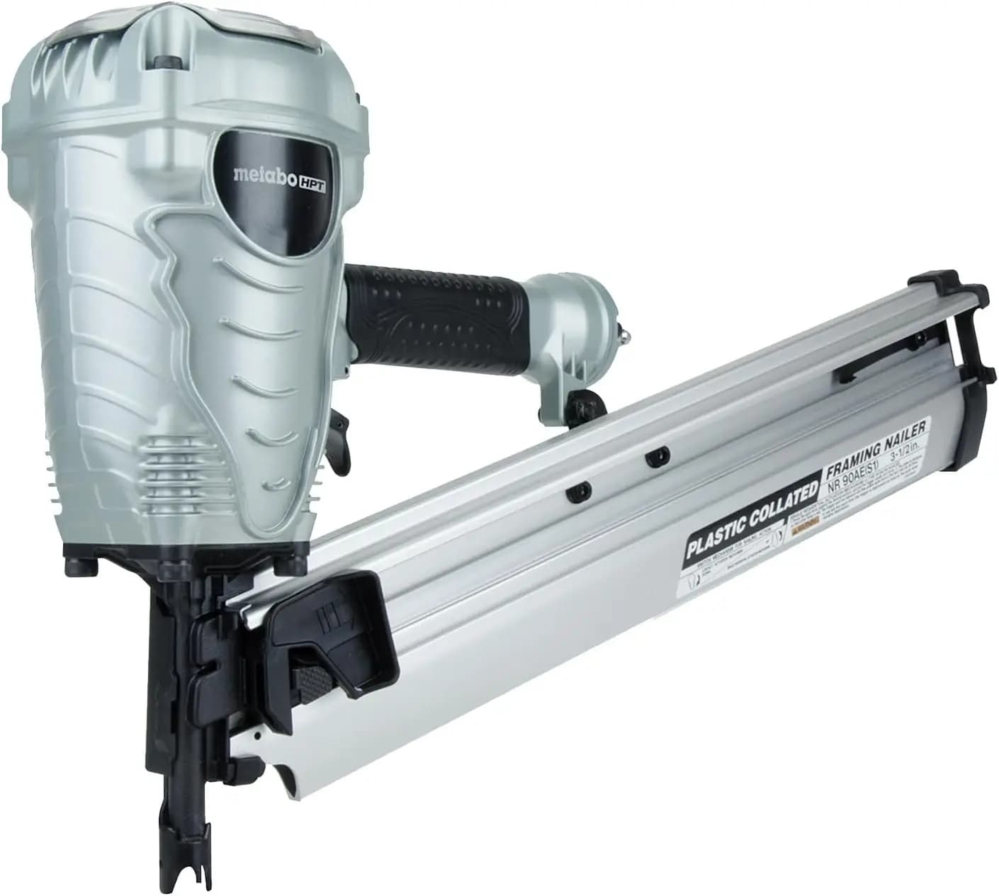 Chiodatrice Leggera per Pavimenti e Coperture, Strumento da 3,4 kg per Chiodi in Plastica a Nastro da 2 a 3-1/2 Pollici