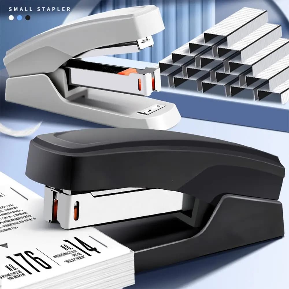 Cucitrice Portatile Mini 24/6 per Ufficio e Scuola, Colorata, Senza Sforzo, Salva-Lavoro, per Uso Moda