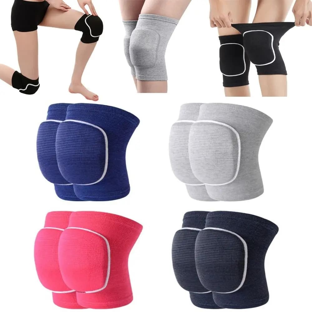 Protezione per il gomito Allenamento Allenamento Spugna ispessita Supporto per ginocchiera per ballare Protezione elastica per ginocchia Ginocchiere sportive
