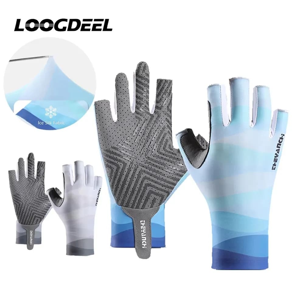 LOOGDEEL Cycling Gloves Mid-slip Race Bike and MTB, Sport Accessories for Men and Women