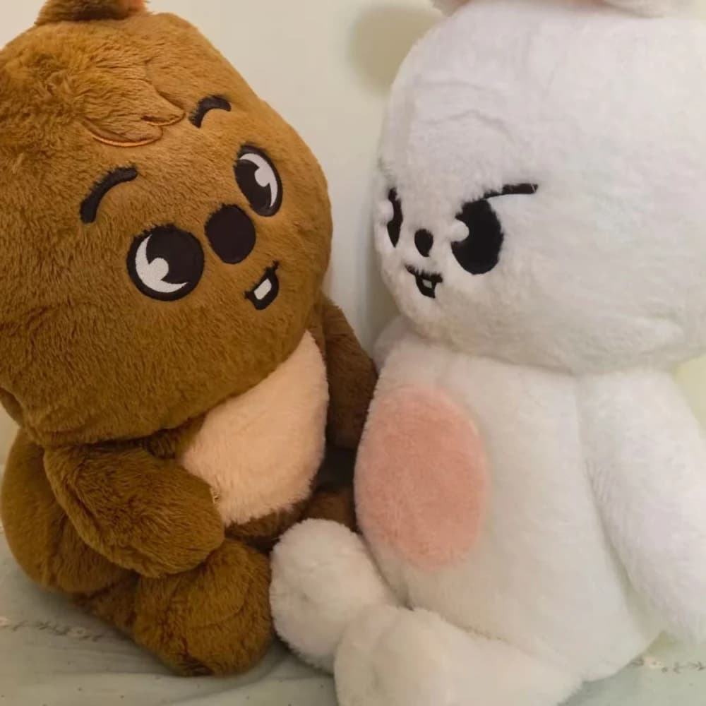 Peluche Stray Kids SKZOO, Bambola di peluche a forma di orsetto, Cuscino da abbraccio, Regalo per fan, Seoul FM Week Cloak Doll, Regalo di compleanno per bambini a tema Magic School