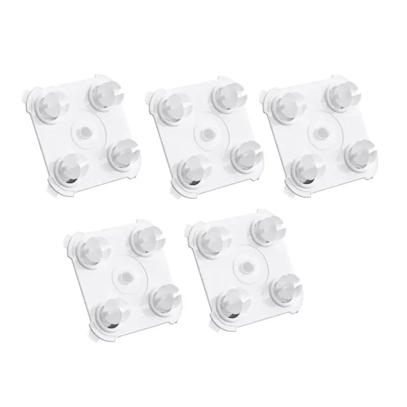 AB39 - Clip per lenzuola riutilizzabili (5 pz) per lavatrice, resistenti, anti-groviglio, per bucato e lavanderia domestica