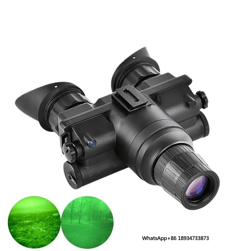 Binocolo compatto per visione notturna Ingrandimento 1x Stabilizzazione delle immagini GPS Sensore CMOS Impugnatura ergonomica per la navigazione con lo zaino in spalla