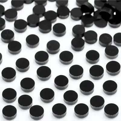 100 Pezzi Punti di Incastonatura Rotondi in Acrilico, Indicatori per Tastiera di Chitarra, Ukulele e Mandolino