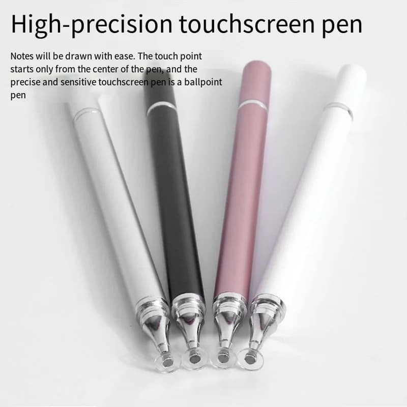 Nuovo Tablet Telefono Touch Screen Penna Disco Silicone 2in1 Doppio scopo Stilo Pittura Retocco Penna capacitiva per tablet per telefono cellulare