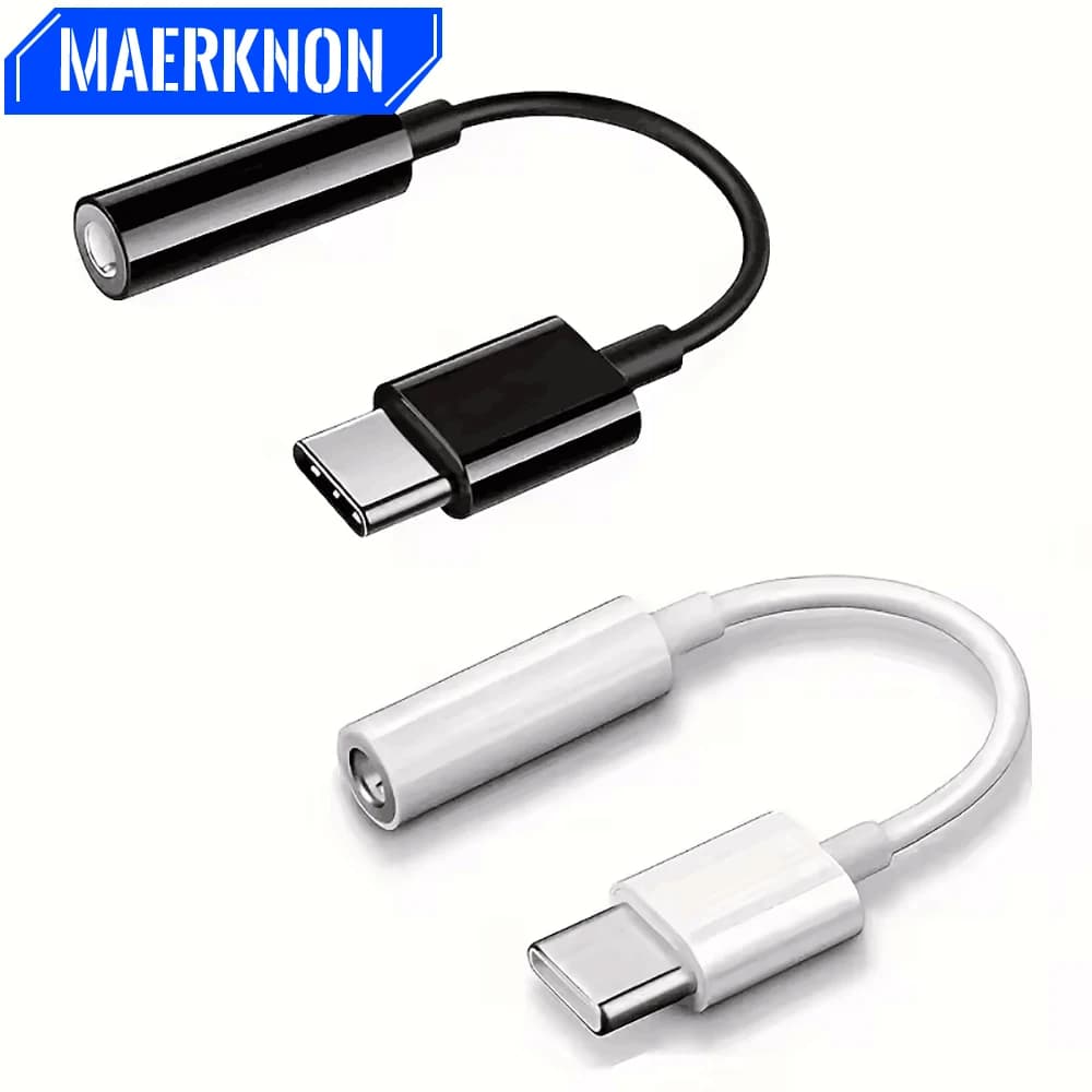 USB Type C to 3.5 mm Aux, audio cable with jack Type C 3.5, headphone converter for iPhone 15 Pro Max, Samsung Galaxy S24, S23