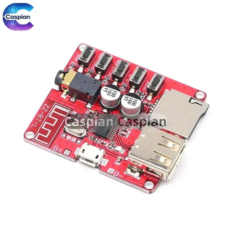 Bluetooth decoder board MP3 lossless car speaker amplifier modified Bluetooth 4.1 circuit board