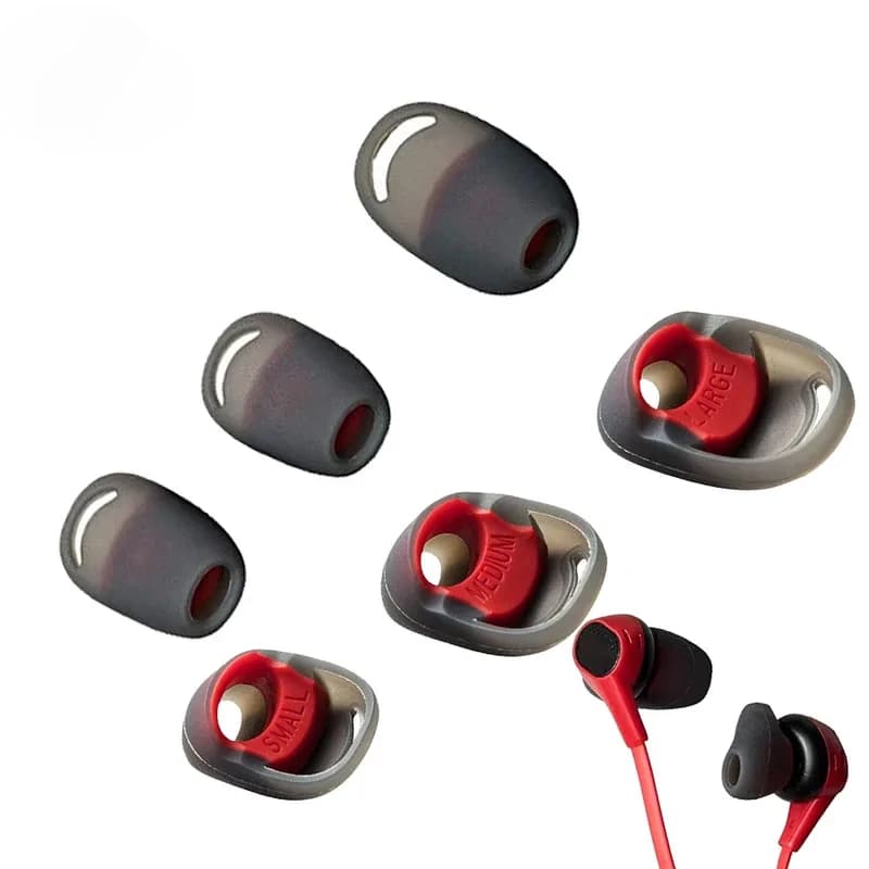 Silicone Eartips Earbud Featuring Replacement Ear Tips Buds Earbuds For Kingston HyperX Cloud Buds Wireless Headphones