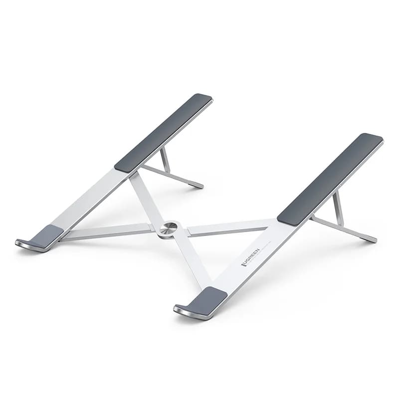 UGREEN Supporto per laptop per MacBook Air Pro Supporto per notebook verticale pieghevole in alluminio Supporto per laptop Supporto per tablet MacBook Pro