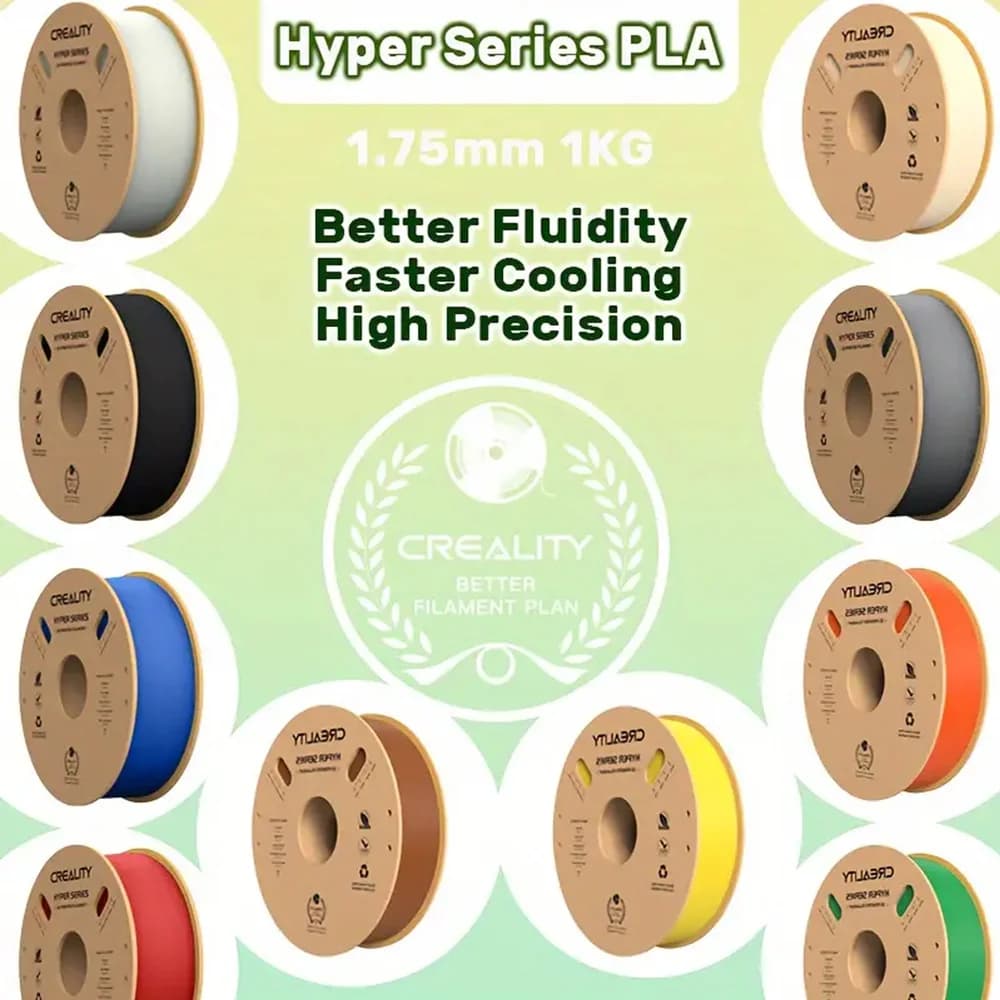 Filamento PLA ufficiale Creality Hyper Series 1,75 mm 1KG Multi colore