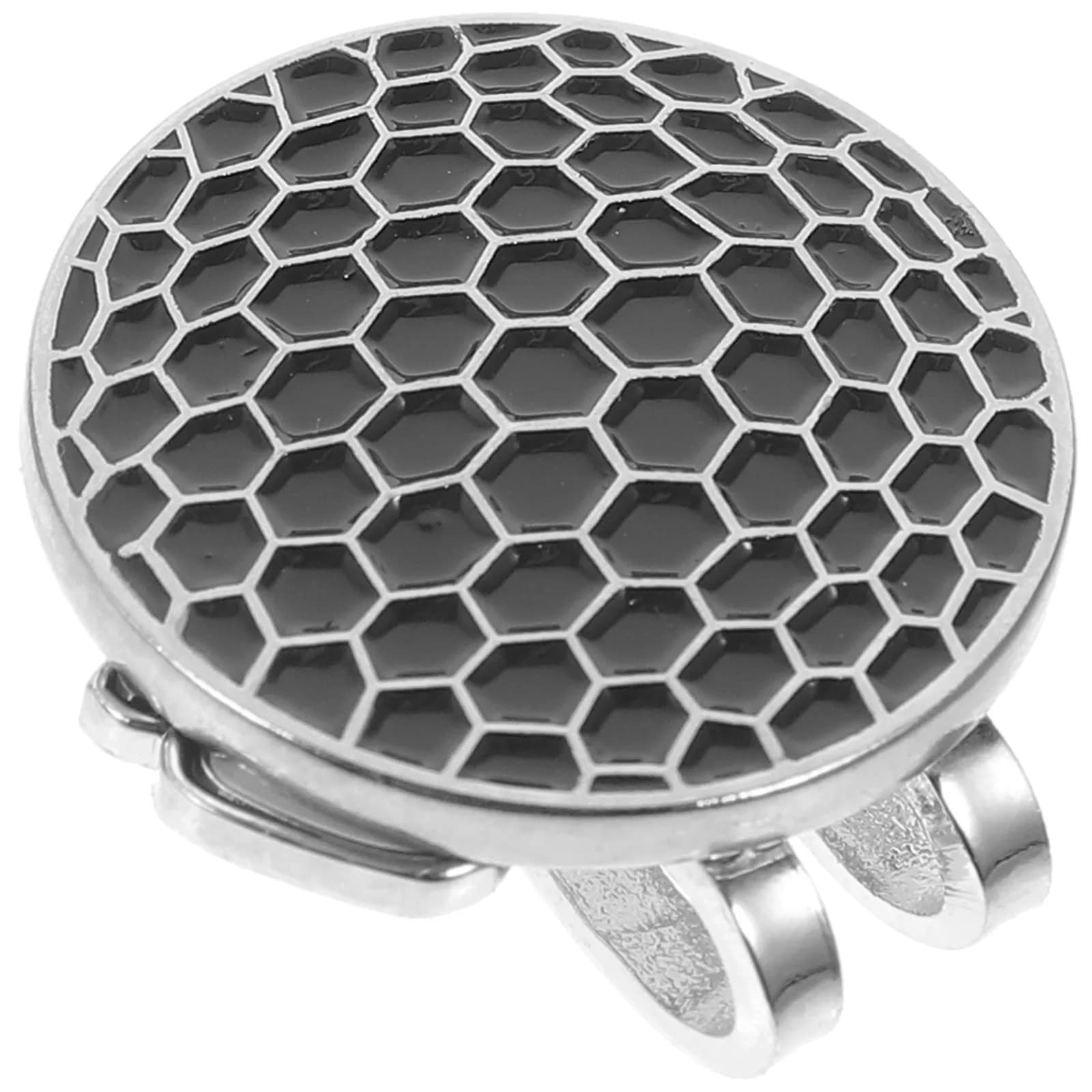 Clip per Cappello da Golf in Metallo, Marcatore per Palline da Golf Facile da Agganciare alla Visiera, Resistente all'Usura, Regalo Pratico per Golfisti, Pallina Portatile