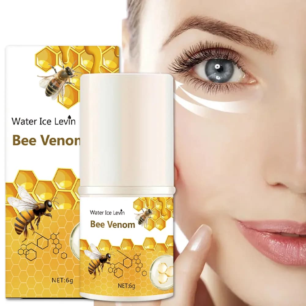 Veleno d'api Occhi Crema stick Cerchi scuri Rimuovi le borse sotto gli occhi Siero idratante all'acido ialuronico contro il gonfiore Cura degli occhi