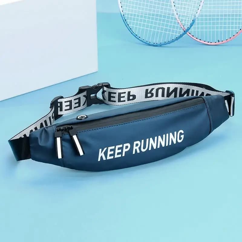 Sporty Unisex Running Waist Bag Outdoor Waterproof Single Shoulder Crossbody Fitness Small Belt Bag for Men And Women
