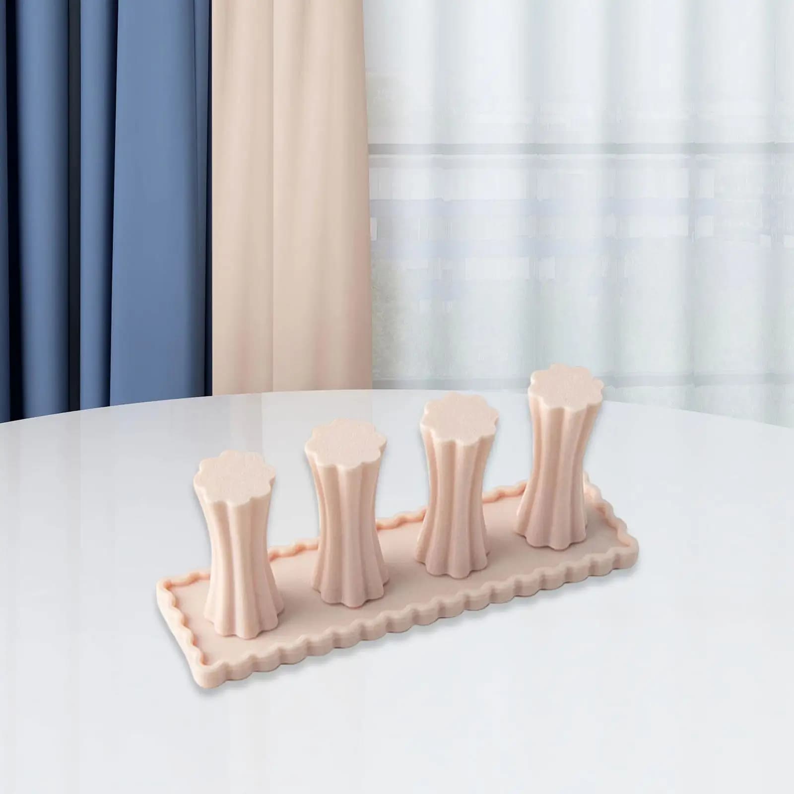 Supporto per Modellazione in Argilla, Base Pratica in Plastica per Strumenti di Scultura in Argilla Polimerica e Artigianato Fai-da-Te