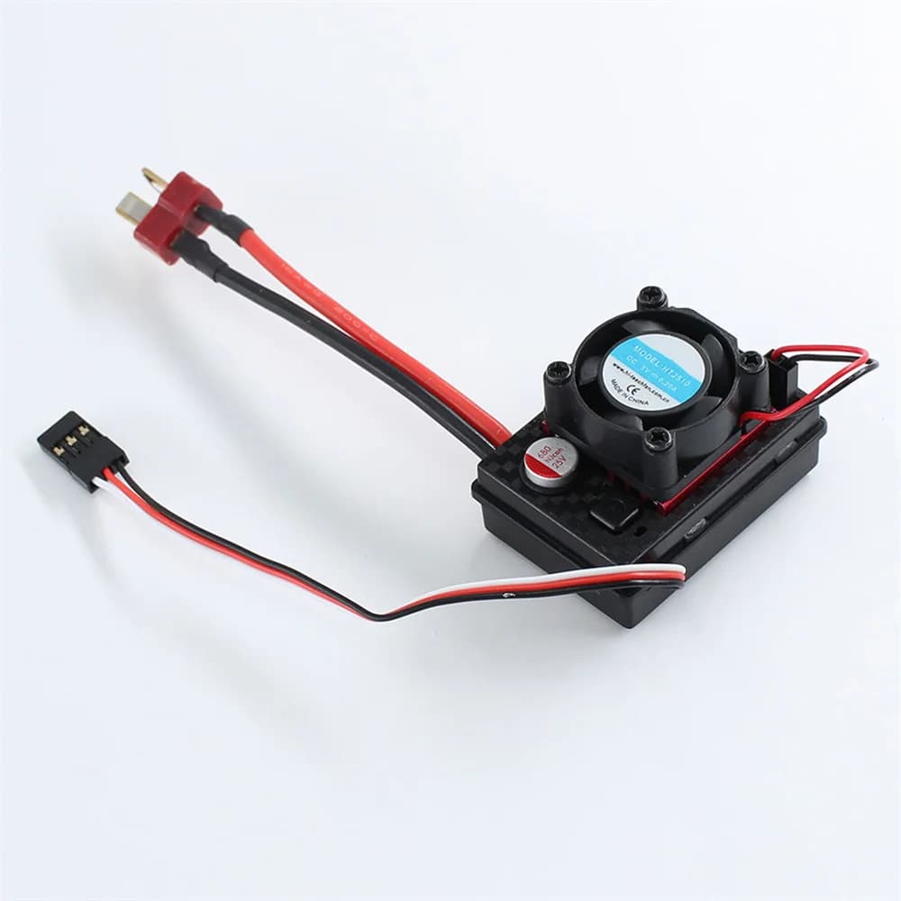 ESC senza spazzole 35A con ventola accessori per auto RC per WLtoys 144010/124017/124016/124007/184016/124008