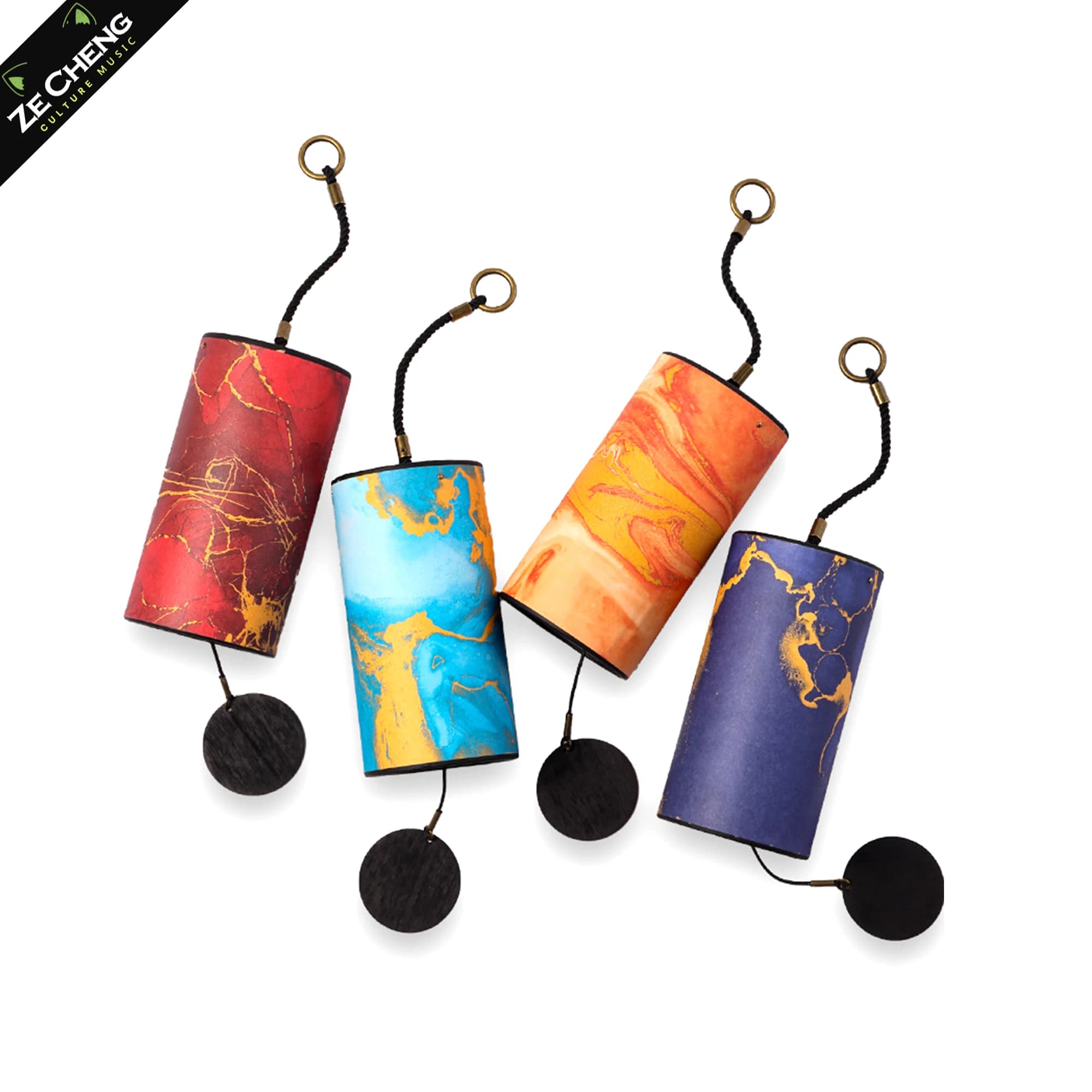 Bamboo Windchime 9 Rods , Wind Chimes 9 Rods, Wind bell Craft Outdoor, Garden Patio Zen Meditation, C G Am Dm Chord