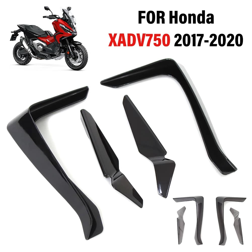 Per Honda X-ADV 750 2017 - 2020 Deflettore del Vento Accessori Moto Deflettori Aria Gamba Carenatura Parabrezza Laterale