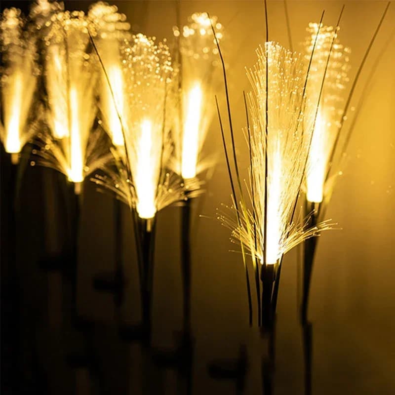 Lampada da giardino solare a LED da 8 pezzi Lampada da ancia impermeabile per esterni Prato Cortile Giardino Decorazione natalizia Decorazione leggera Luci a energia solare