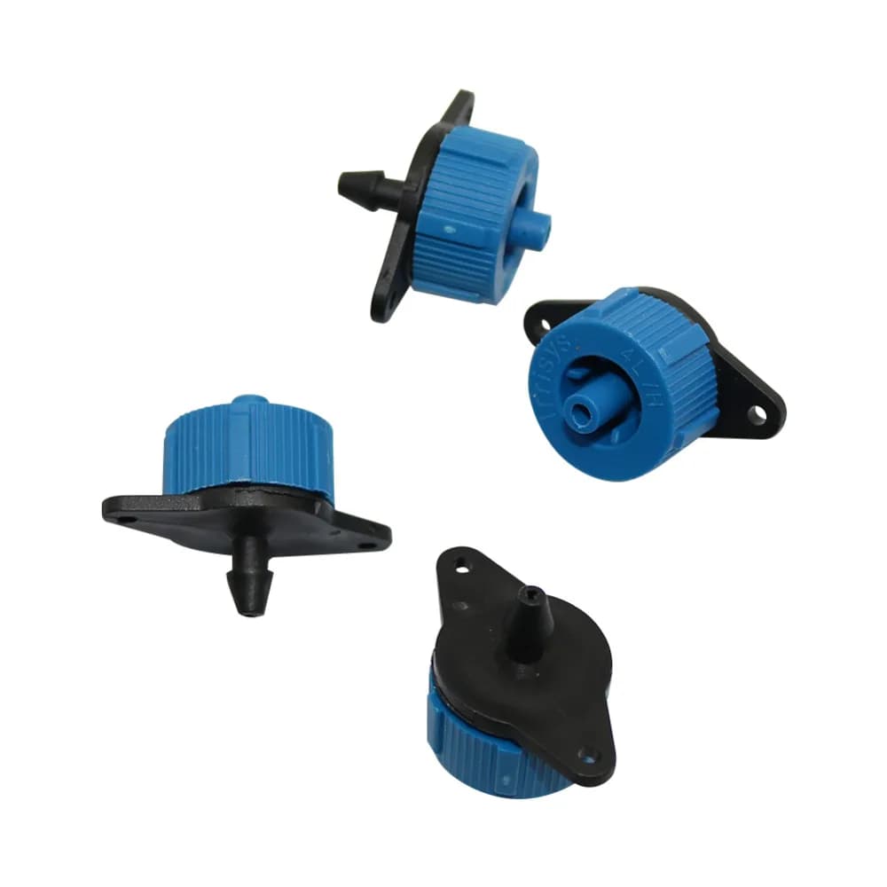 Giardino 4L/H 8L/H Emettitore di Pressione Compensazione Gocciolatore Micro Tubo di Irrigazione Testa di Gocciolamento Risparmio Idrico Irrigazione Contagocce 200 Pz