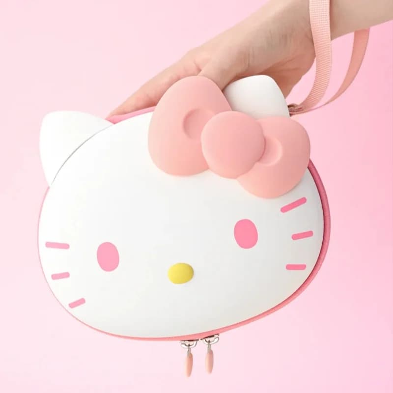 Borsa Originale Sanrio Hellokitty per Gamepad, Borsa a Tracolla per PS5/NS Pro/Xbox, Borsa per il Trasporto, Accessori per Console di Gioco, Regali