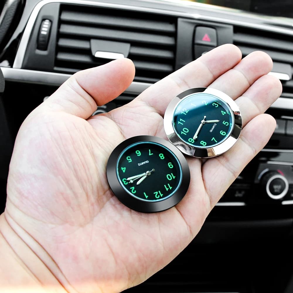 Orologio per Auto luminoso ornamento per Auto accessori per Auto per Cupra Formentor Tesla Y 2023 Ice Box Peugeot 3008 Prado 120