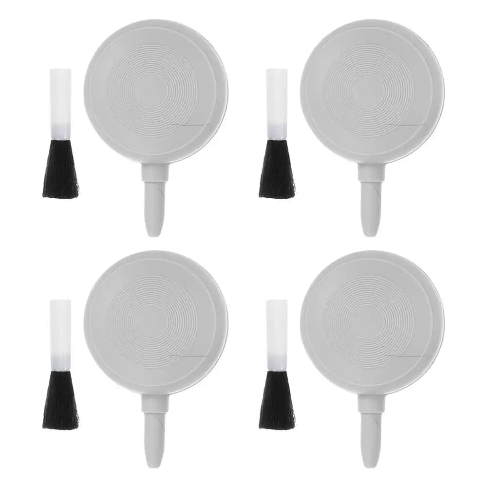 Set di 4 Soffiatori d'Aria Professionali per Fotocamere, Pulitore per Lenti, Accessori per Pulizia Tastiere Laptop ed Elettronica