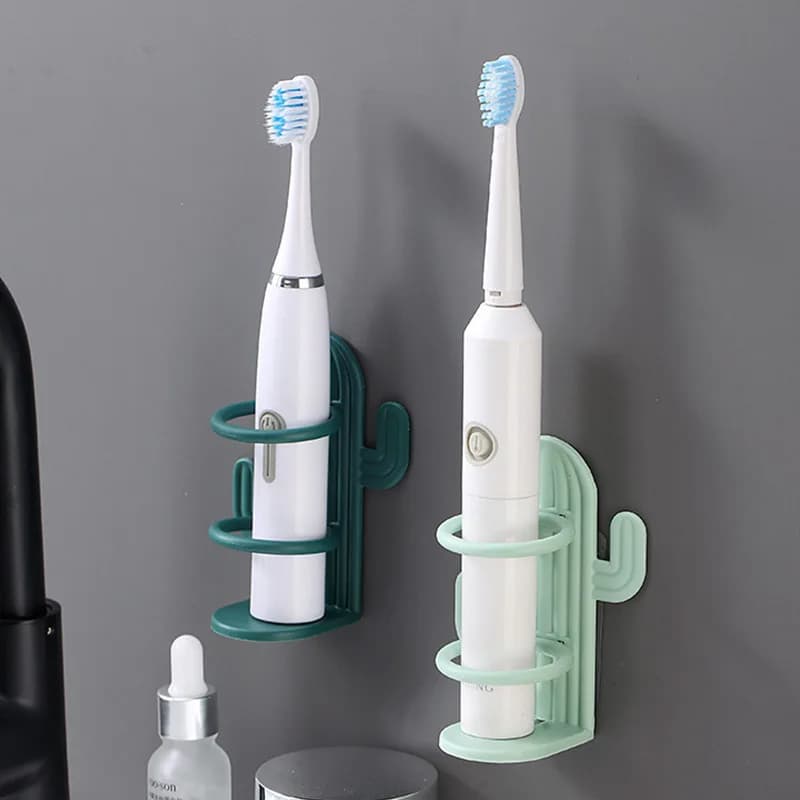 Cactus toothbrush holder without punching Electric toothbrush holder for single person Brush holder for make-up Shelves for combs